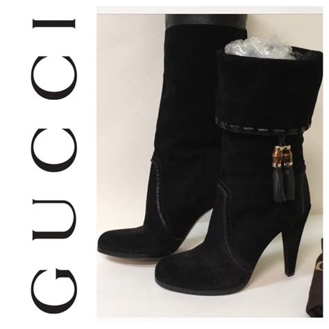 boots gucci bamboo